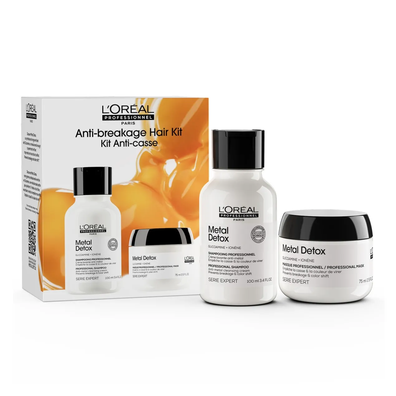Coffret 2 Minis Metal Detox Champô+Máscara