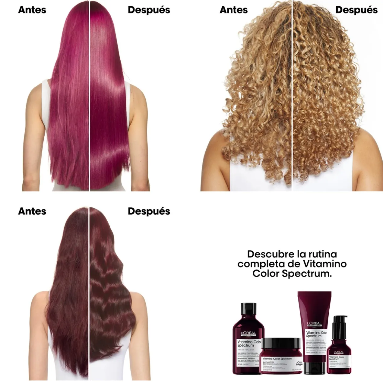 Coffret 2 Minis Vitamino Color Spectrum Champô+Sérum