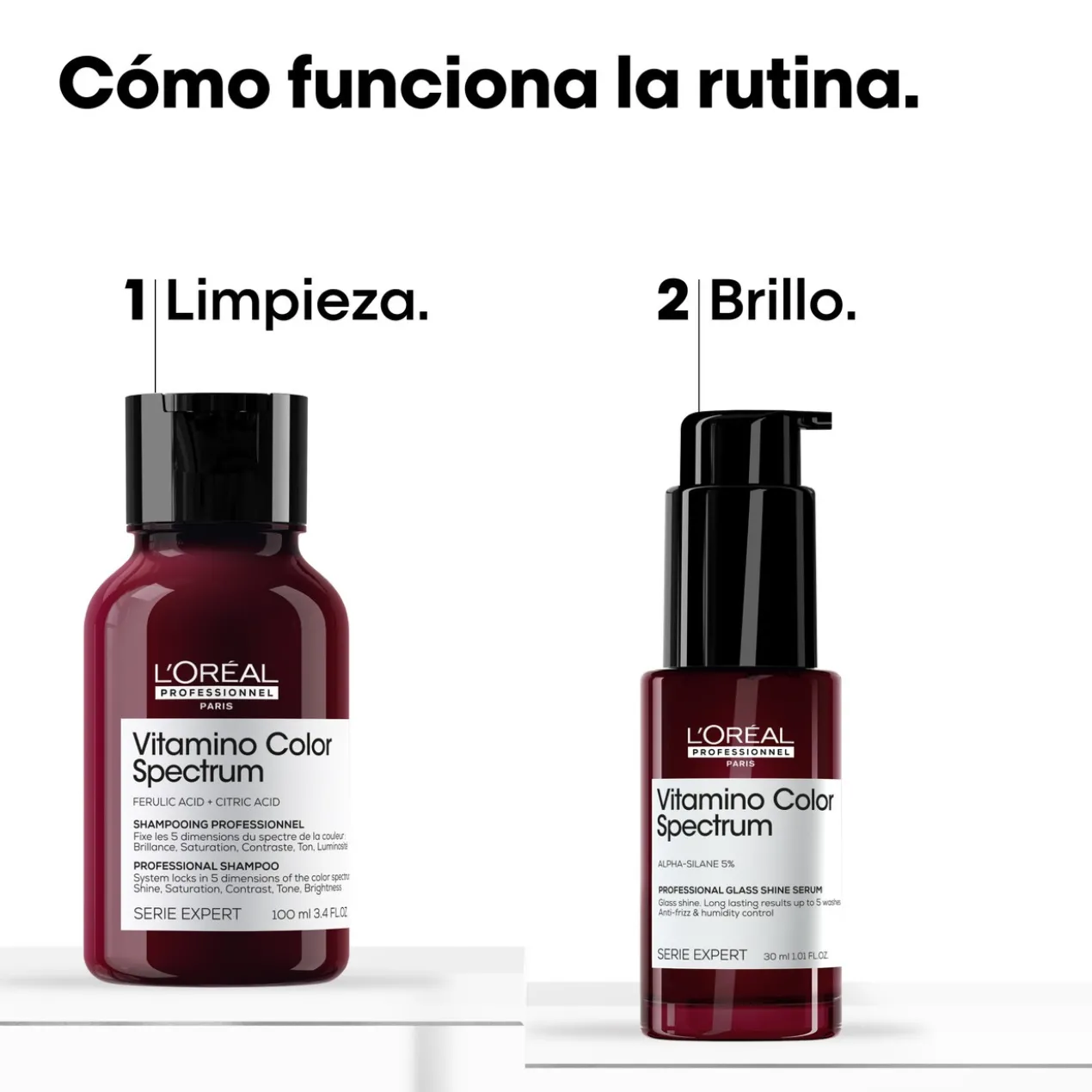 Coffret 2 Minis Vitamino Color Spectrum Champô+Sérum