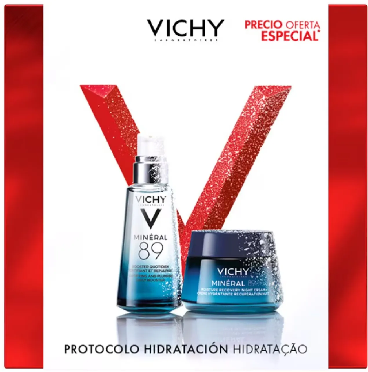 Coffret Minéral 89 Protocolo de Hidratação Dia e Noite