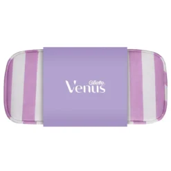 Coffret Nécessaire + Venus Comfortglide Máquina de Depilação + Recargas + Suporte de Duche