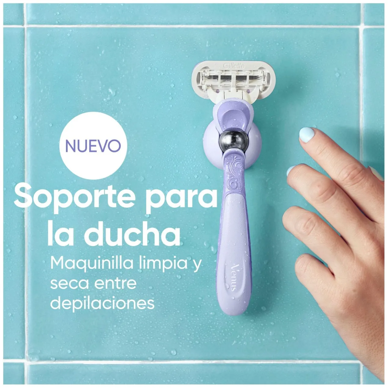 Coffret Nécessaire + Venus Extra Smooth Swirl Máquina de Barbear + 2 Recargas + Suporte