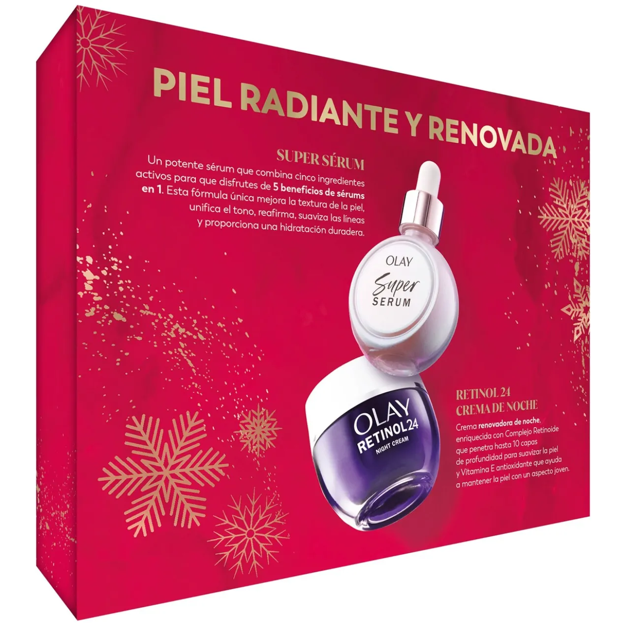 Coffret Olay Retinol 24 Noite + Sérum Antienvelhecimento