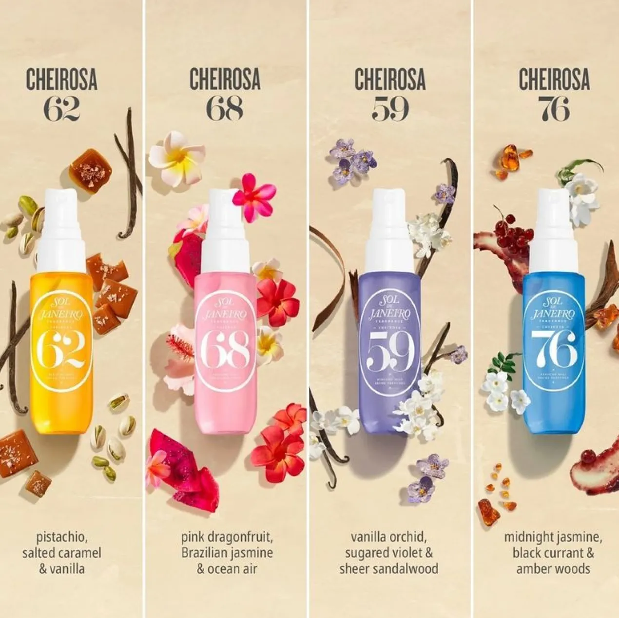 Coffret Perfume Mist Cheirosa Edição Limitada