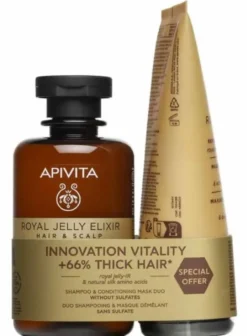 Coffret Royal Jelly Elixir Duo Champô e Máscara Capilar