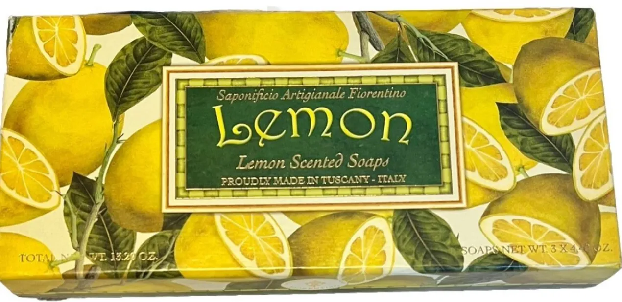 Coffret Sabonete Lemon Scented Soap