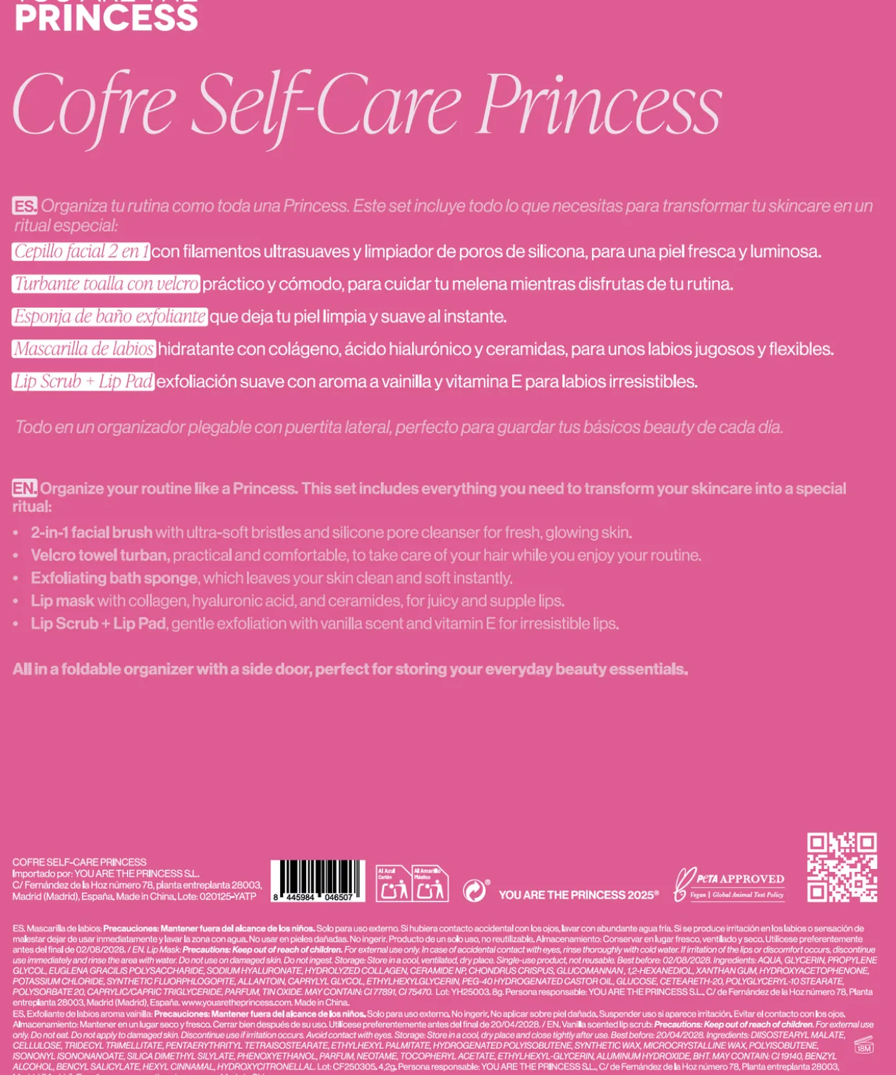 Coffret Self-Care Princess