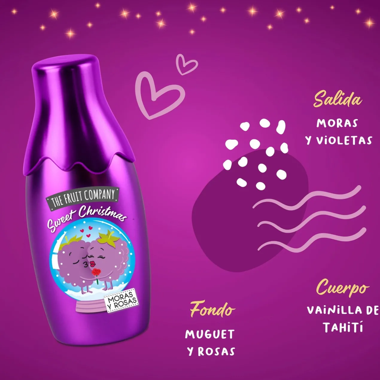 Coffret Sweet Christmas Amoras e Rosas