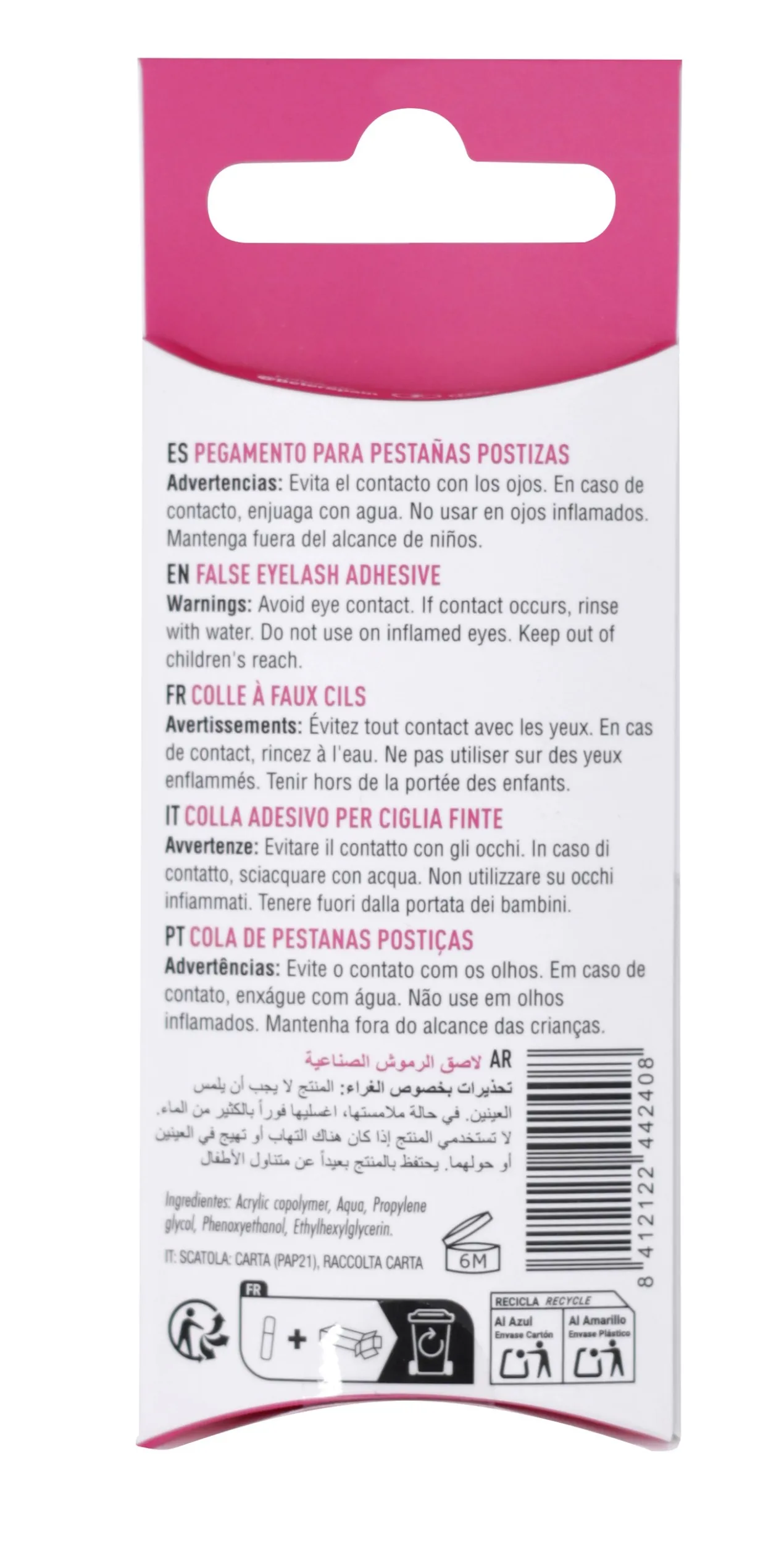 Cola para Pestanas Postiças