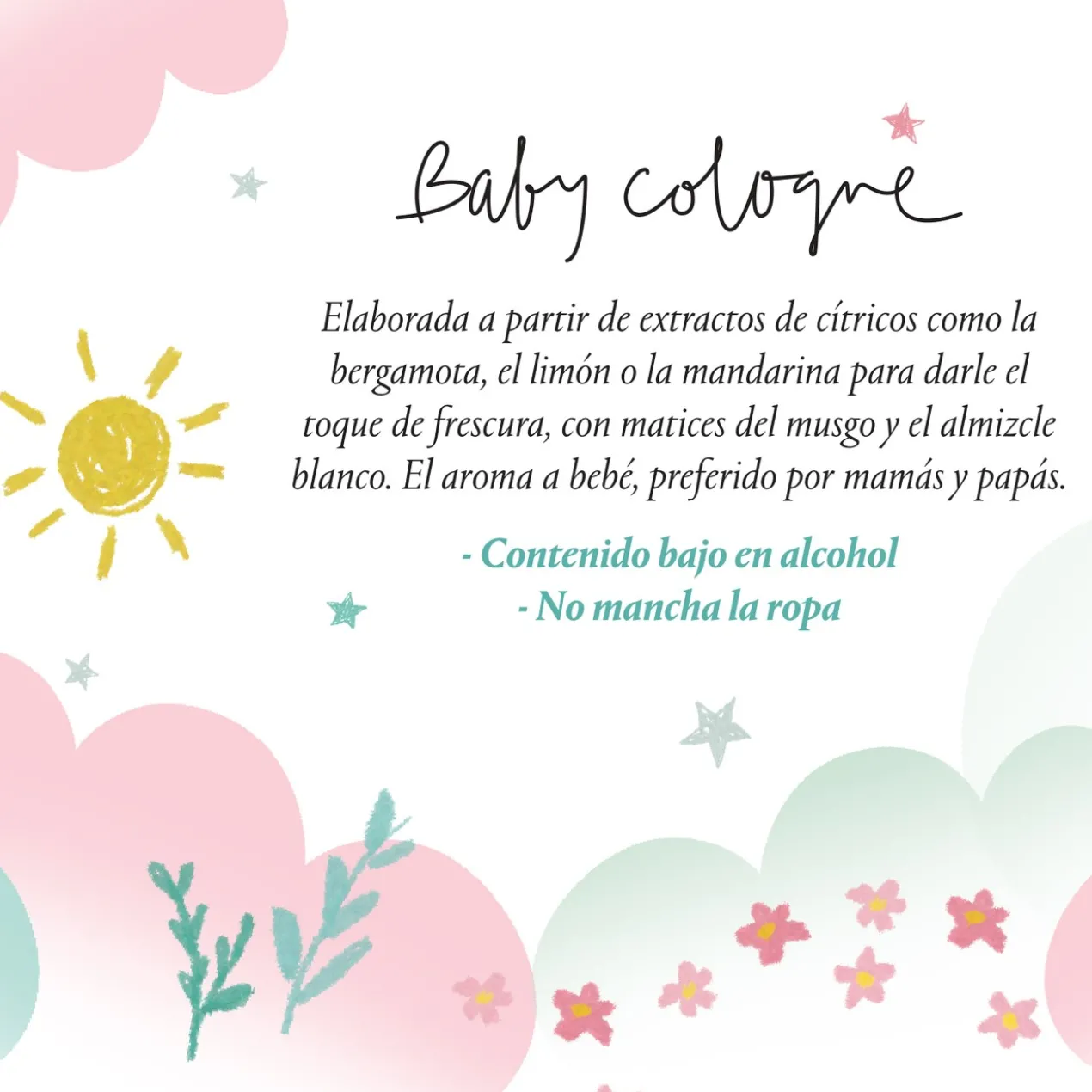 Colónia Infantil Baby Cologne