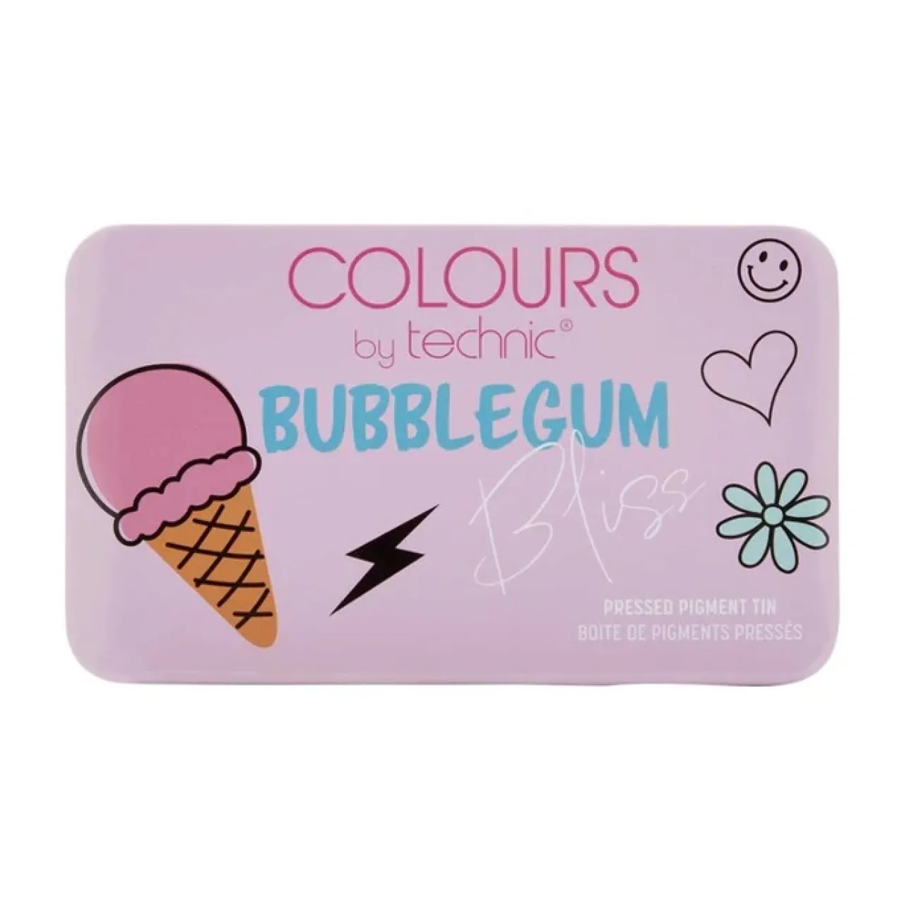 Colours by Technic Lata Sombra de Olhos Bubblegum Bliss