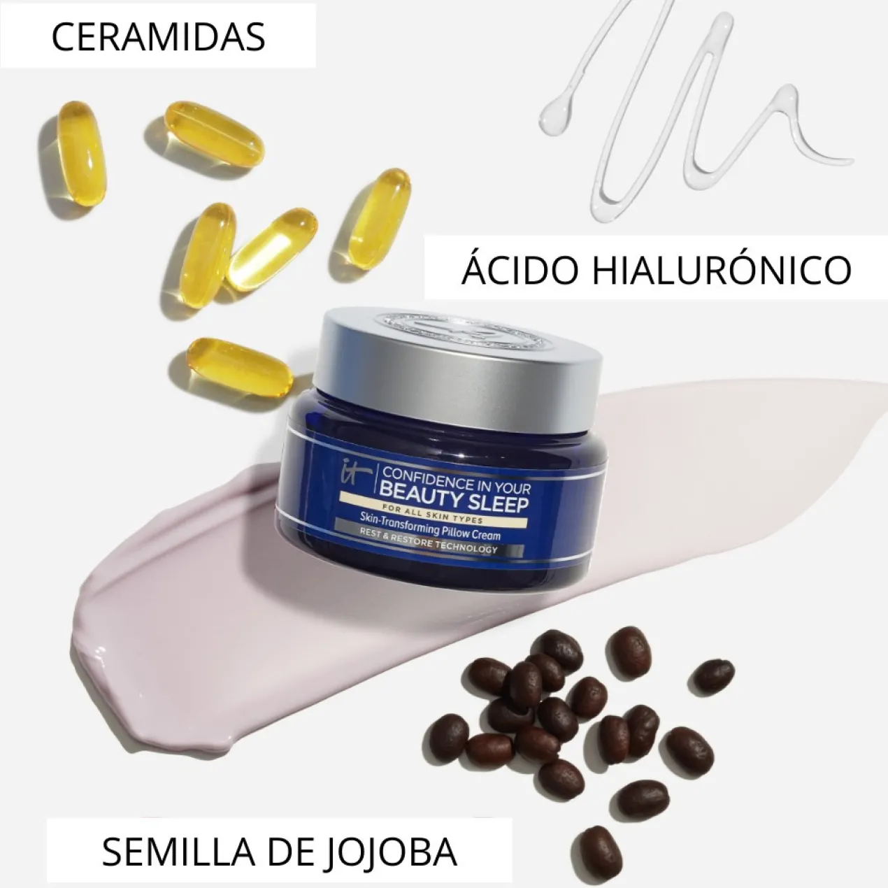 Confidence Creme de Noite Antienvelhecimento Hidratante
