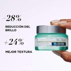 Confidence in a Gel Cream Emulsão Hidratante Anti-Envelhecimento e Anti-Oleosidade