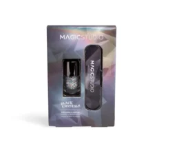 Conjunto Black Crystals Verniz + Lima de Unhas