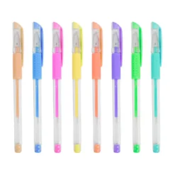 Conjunto 8 Canetas Gel de Cores Pastel