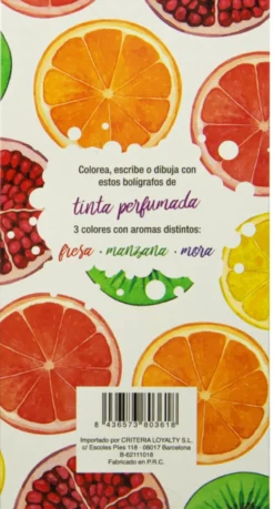 Conjunto 3 Canetas Perfumadas