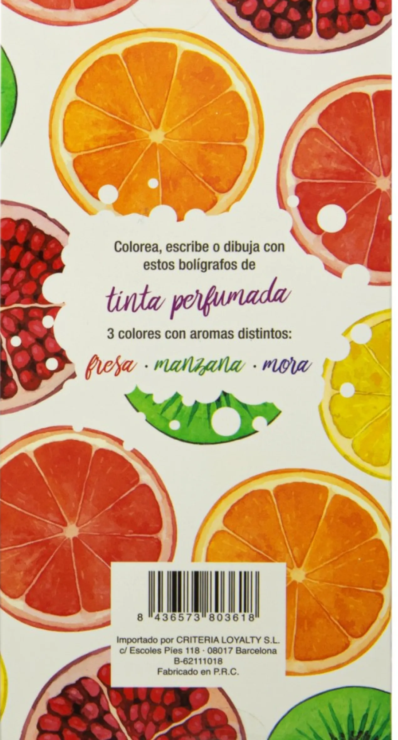 Conjunto 3 Canetas Perfumadas