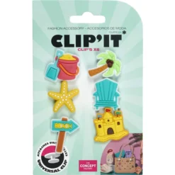 Conjunto 6 Charms Clip'It