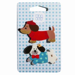 Conjunto 2 Clips Cachorrinho Doggy Fun