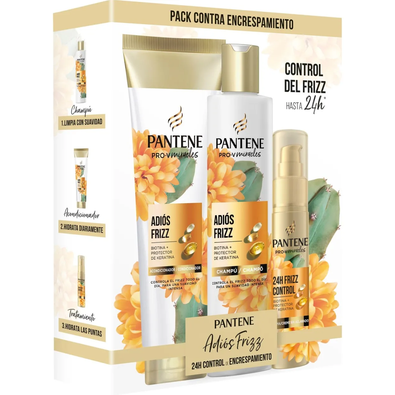 Conjunto Controlo do Frizz
