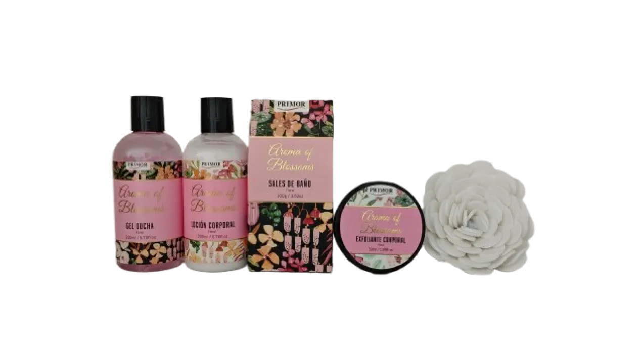 Conjunto de Banho Flor de Cerejeira