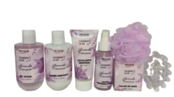 Conjunto de Banho Lavanda Francesa