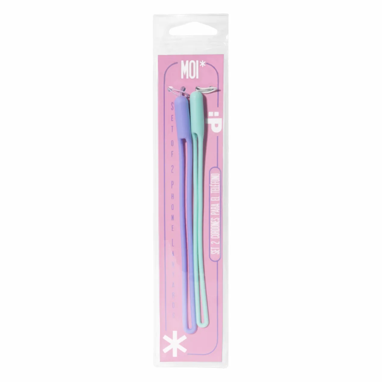 Conjunto de 2 Cordões para Telemóvel