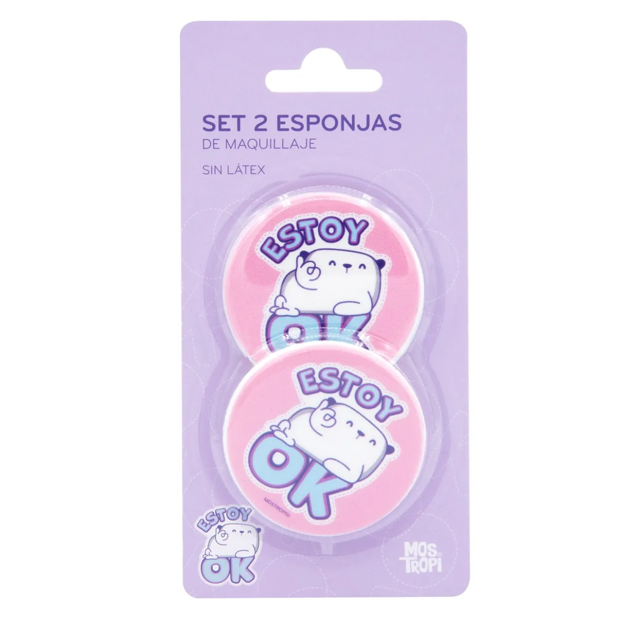 Conjunto de 2 Esponjas de Maquilhagem