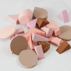 Conjunto de Esponjas de Maquilhagem Compactas e Práticas
