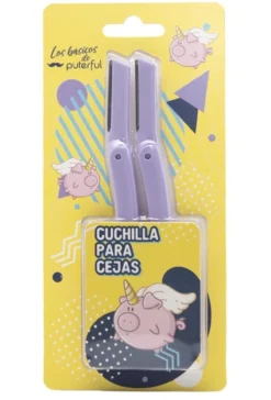 Conjunto de 2 Lâminas para Sobrancelhas