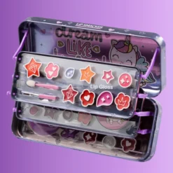 Conjunto de Maquilhagem Infantil Color Tin