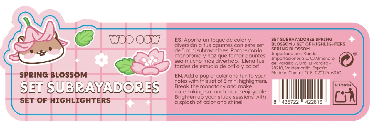 Conjunto de Marcadores Spring Blossom
