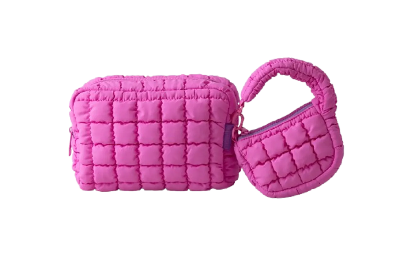 Conjunto de Nécessaires de Maquilhagem Duo Quilt Stash