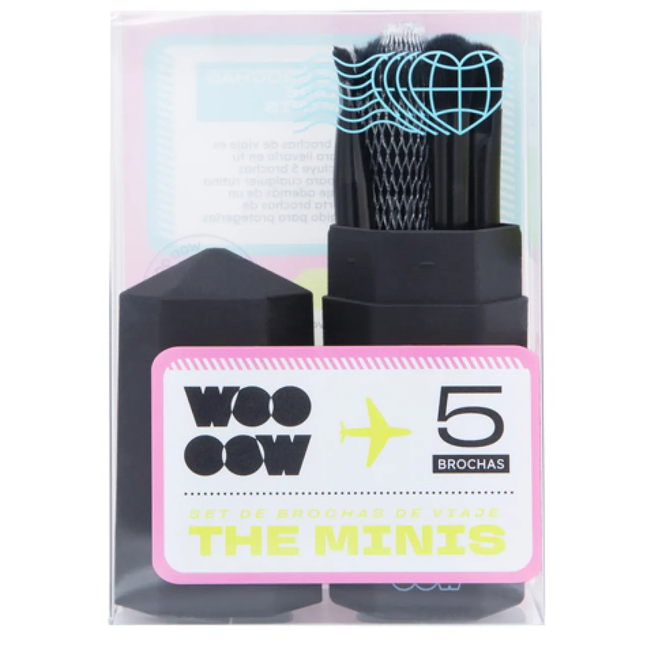 Conjunto de Pincéis de Viagem The Minis