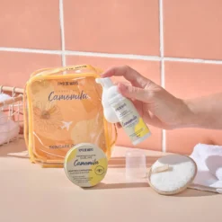 Conjunto de Viagem Limpeza Facial Camomila