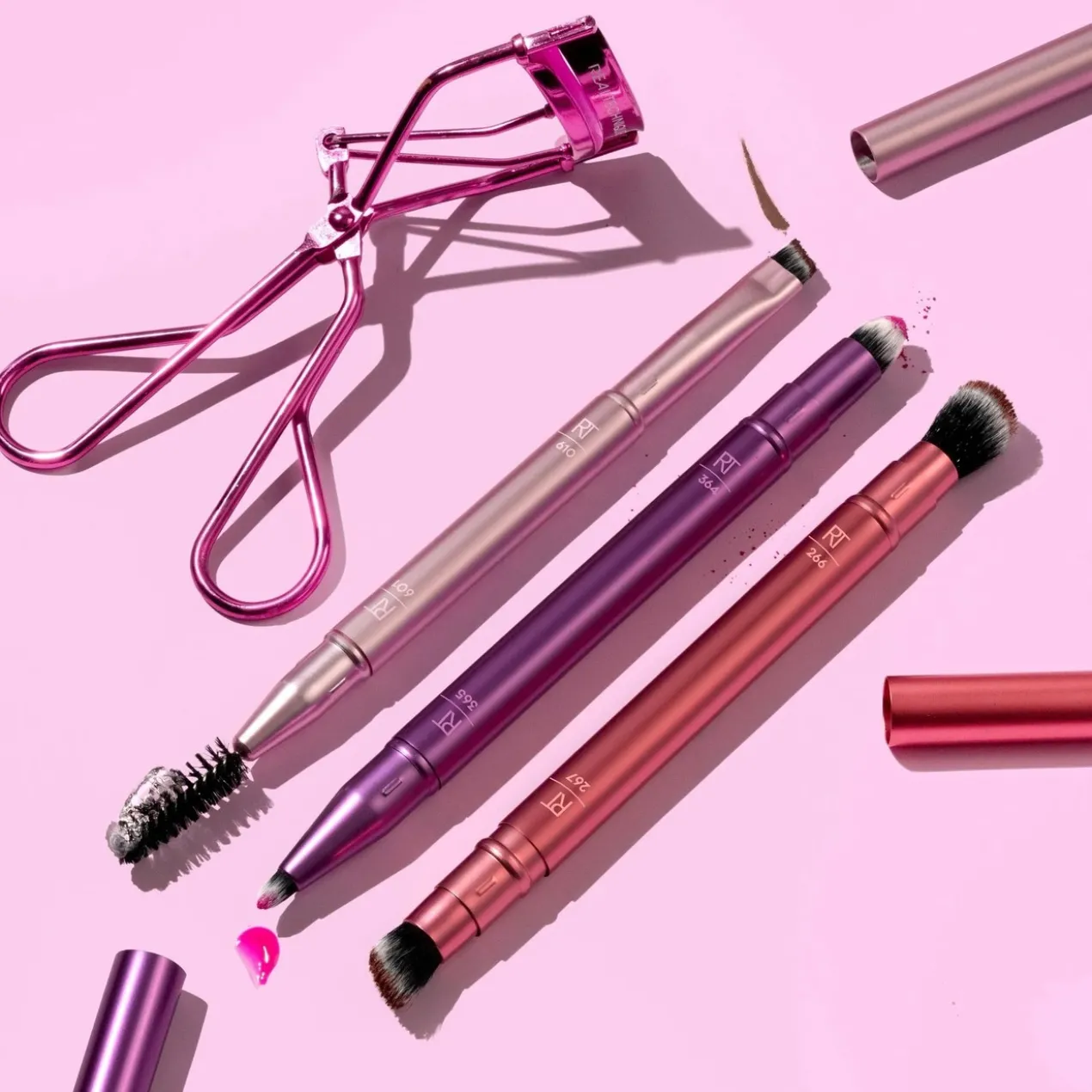 Conjunto Double Time Brush + Revirador de Pestanas