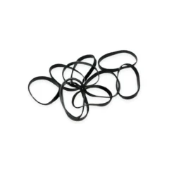 Conjunto Elásticos Silicone Pretos