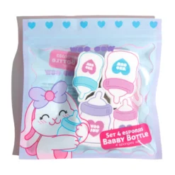 Conjunto 4 Esponjas Baby Bottle
