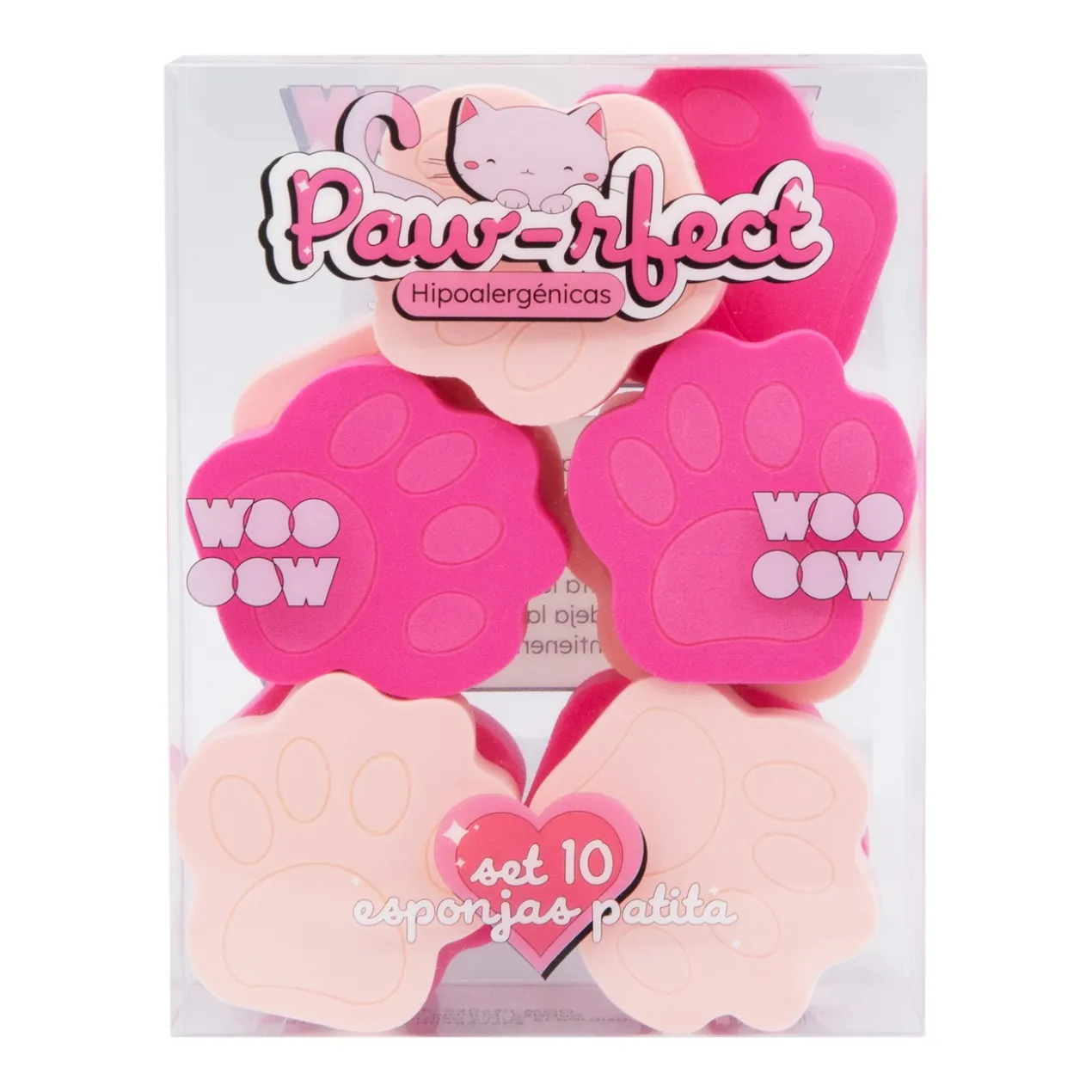 Conjunto 10 Esponjas Patinhas Paw-ferct
