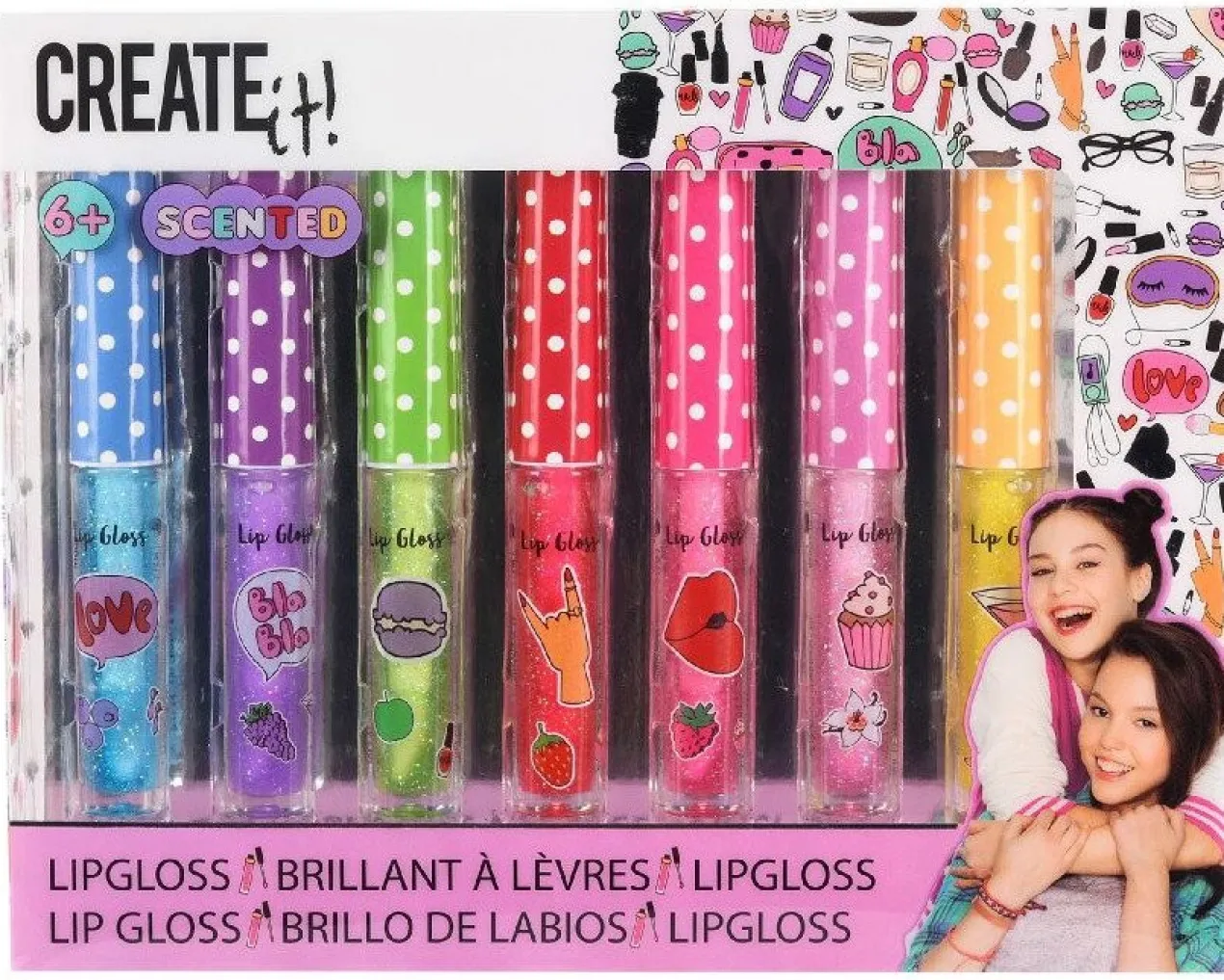 Conjunto Glosses Labiais Create It!