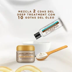 Conjunto Hyaluronic & Coconut Oil Hair Cocktail Hydra-Reconstrução
