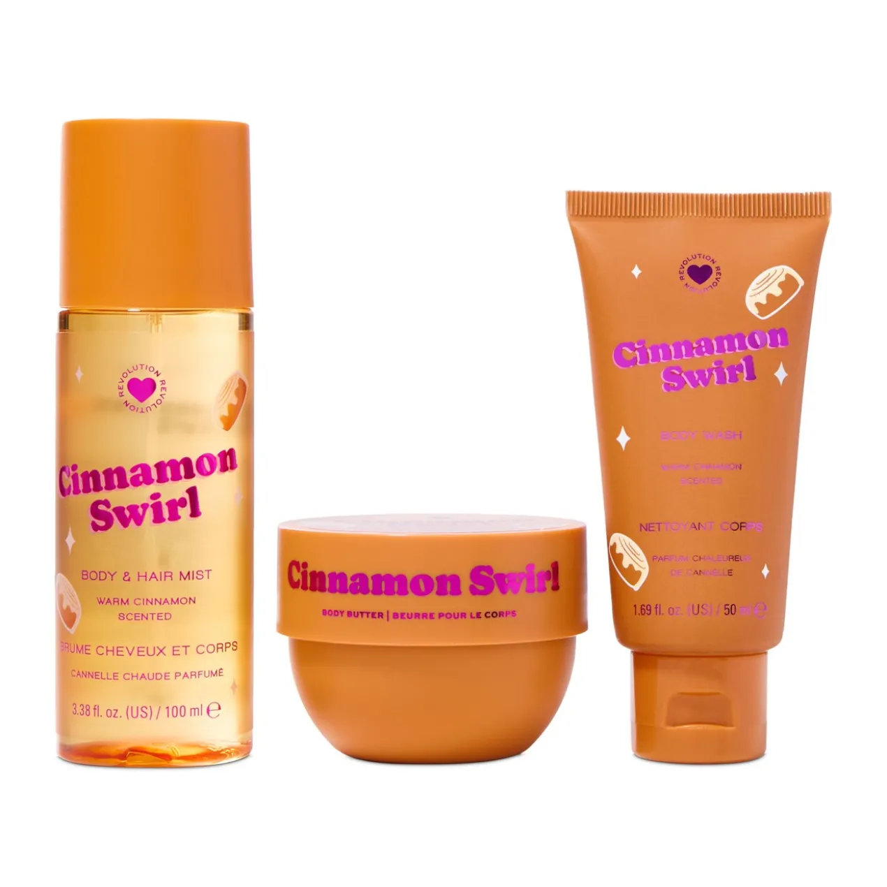 Conjunto Iluminador Cinnamon Swirl