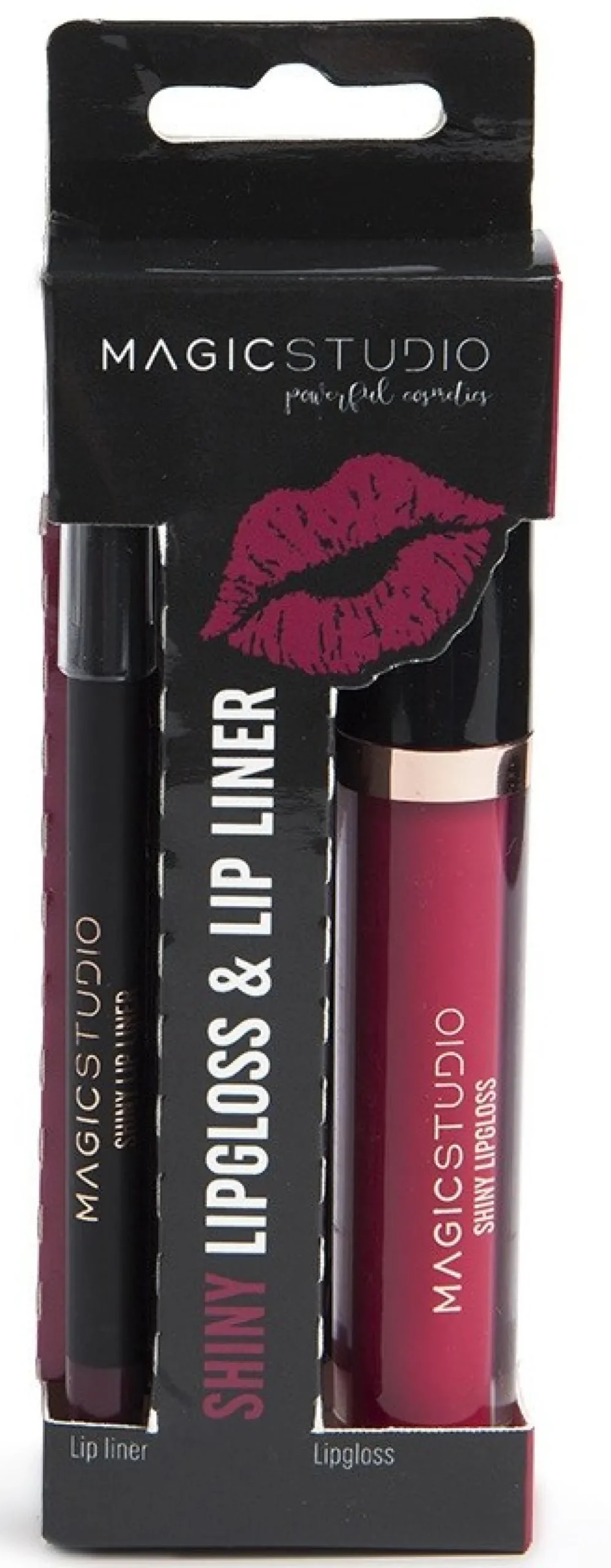 Conjunto Labial e Delineador Shiny
