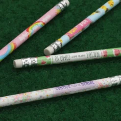 Conjunto 4 Lápis com Borracha com Mensagens