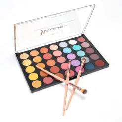 Conjunto Miami: Paleta e Pincéis de Maquilhagem