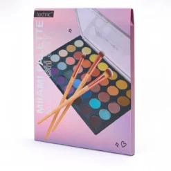 Conjunto Miami: Paleta e Pincéis de Maquilhagem