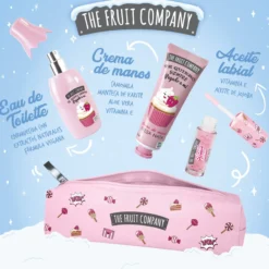 Conjunto Morango Nata Colónia + Óleo Labial + Creme de Mãos