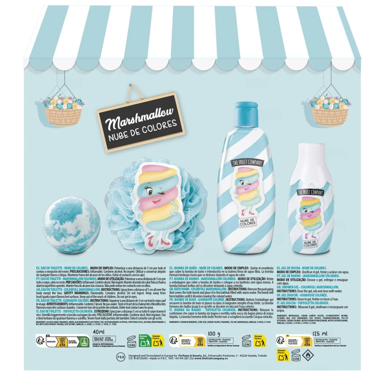 Conjunto Nube de Colores Eau de Toilette