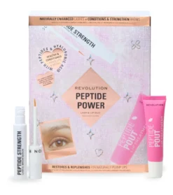 Conjunto Peptide Power Sérum de Pestanas e Sobrancelhas + Tratamento de Lábios