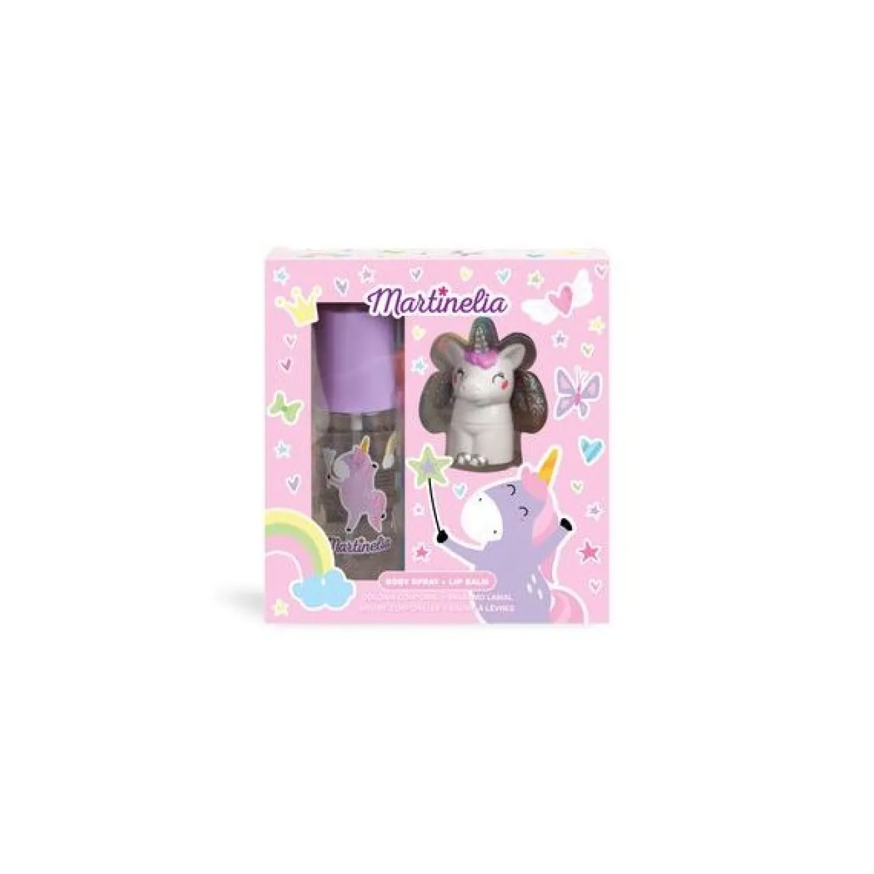 Conjunto Spray Corporal e Bálsamo Labial